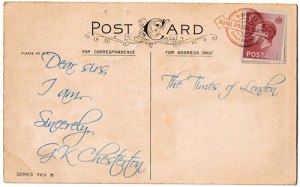 chesterton-i-am-postcard